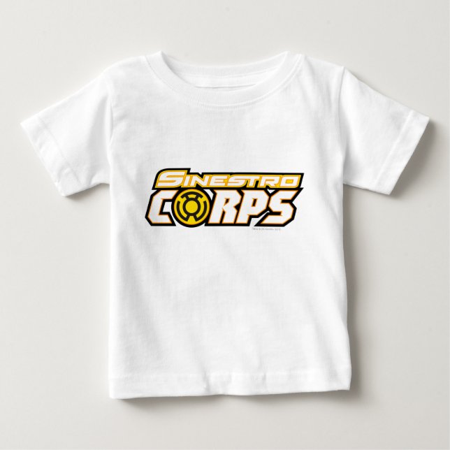 T-shirt Pour Bébé Corps Sinestro (Devant)