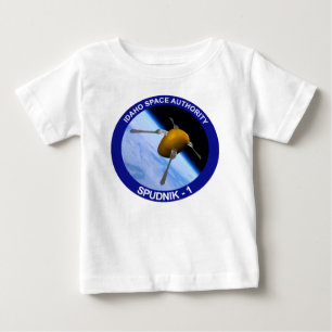 T-shirt Pour Bébé Correctif de la mission satellite Idaho Spudnik