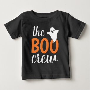 T-shirt Pour Bébé Correspondance de la famille d'Halloween Orange de