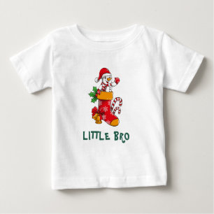 T-shirt Pour Bébé Correspondance famille Snowman Noël Nom personnali