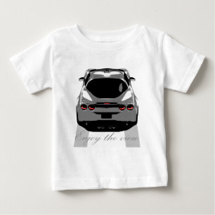 T-shirt Pour Bébé Corvette "apprécient la vue. "