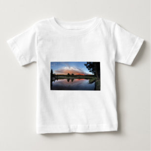T-shirt Pour Bébé Coucher de soleil des prés Tuolumne - sentier Yose