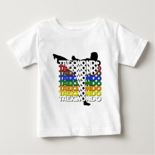 T-shirt Pour Bébé Couleurs de TKD