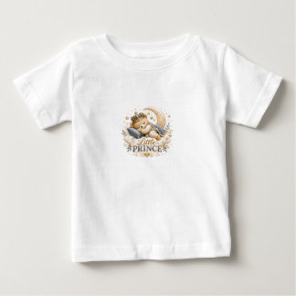 T-shirt Pour Bébé Couronne de Petit Prince Ourson