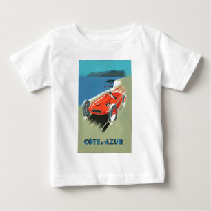T-shirt Pour Bébé Course automatique vintage