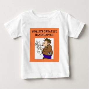 T-shirt Pour Bébé course de chevaux de pur sang