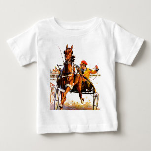 T-shirt Pour Bébé Course de harnais
