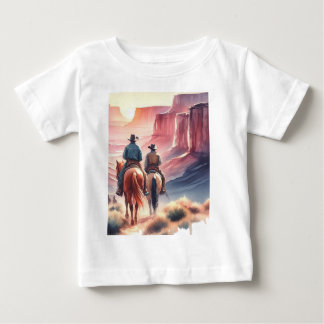 T-shirt Pour Bébé Cow-boy du Far West
