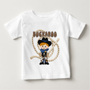 T-shirt Pour Bébé Cowboy Buckaroo