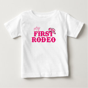 T-shirt Pour Bébé Cowgirl disco premier rodéo