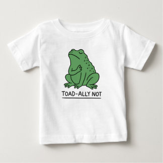 T-shirt Pour Bébé Crapaud Drôle - Allié Pas Grenouille