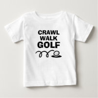 Crawl Walk Golf mignon bébé top pour enfant nouvea