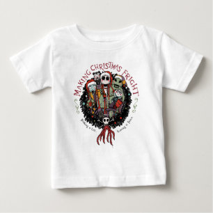 T-shirt Pour Bébé Création de casse-noisettes effrayants pour Noël