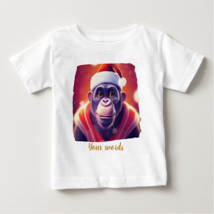 T-shirt Pour Bébé Créez votre propre appart Noël
