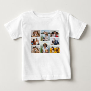 T-shirt Pour Bébé Créez votre propre collection de photos 8