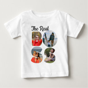 T-shirt Pour Bébé Créez votre propre couple de jumelage photo patron