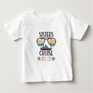T-shirt Pour Bébé Croisière Sisters 2025 Voyage Famille Correspondan