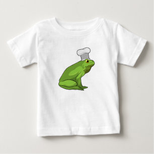 T-shirt Pour Bébé Cuire la grenouille avec casquette