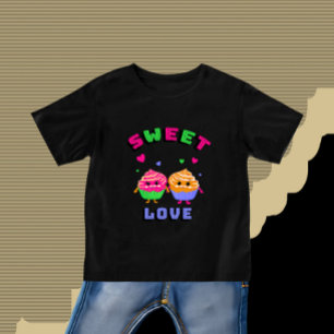 T-shirt Pour Bébé cupcakes mignons