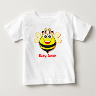 T-shirt Pour Bébé Cute adorable Bee and Seal Cub Graphic