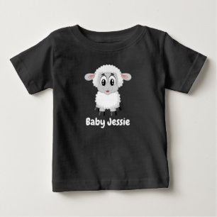 T-shirt Pour Bébé Cute Adorable Mouton et Seal Cub Graphique