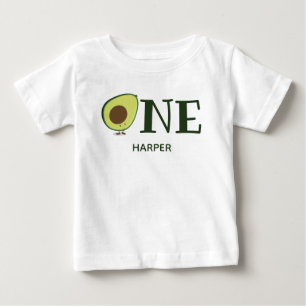 T-shirt Pour Bébé Cute Avocado Un Nom