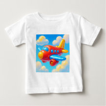 Cute Cartoon Airplane