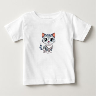 T-shirt Pour Bébé Cute Cats & Kittens - Adorable Feline Companions