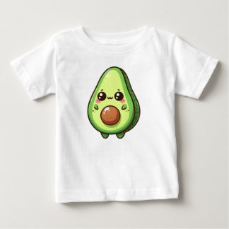T-shirt Pour Bébé Cute Chibi Avocado