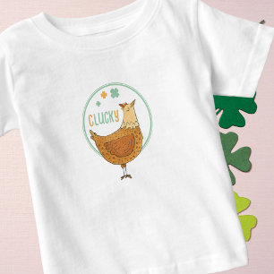 T-shirt Pour Bébé Cute Chicken St. Patricks Day Lucky