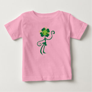 T-shirt Pour Bébé Cute Clover Flower Girl Bio Baby Bodysuit