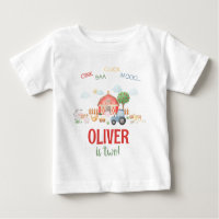 Cute Cute Barnyard ferme animal anniversaire