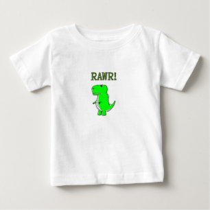 T-shirt Pour Bébé Cute et en colère Rex RAWR