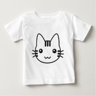 T-shirt Pour Bébé Cute Kitty