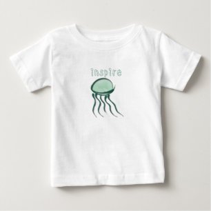 T-shirt Pour Bébé Cute Petite méduse