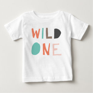 T-shirt Pour Bébé Cute Wild Un premier anniversaire Boho Tribal