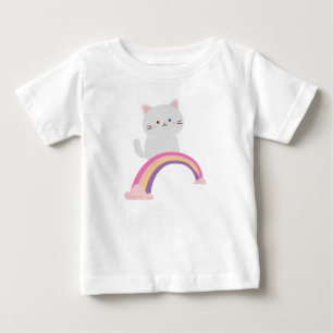 T-shirt Pour Bébé Cutie Kitten Chat