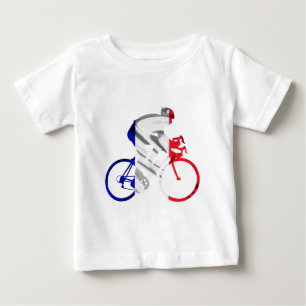 T-shirt Pour Bébé Cycliste de Tour de France