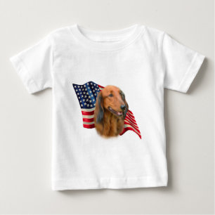 T-shirt Pour Bébé Dachshund