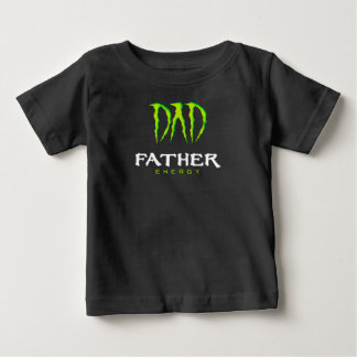 T-shirt Pour Bébé Dad Father Energy Monster Happy Father’S Day Tshir