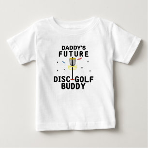 T-shirt Pour Bébé Daddy's Future Disk Golf Buddy Golfeur de disque