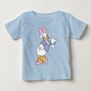 T-shirt Pour Bébé Daisy Duck envoie un baiser
