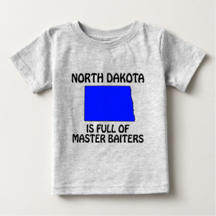 T-shirt Pour Bébé Dakota du Nord - Plein de maîtres de cuiters