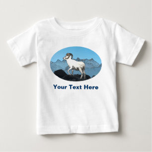 T-shirt Pour Bébé Dall's Sheep