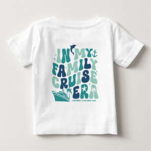 T-shirt Pour Bébé Dans Ma Famille Croisière Era Groupe Personnalisé 