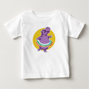 T-shirt Pour Bébé Danse hippo