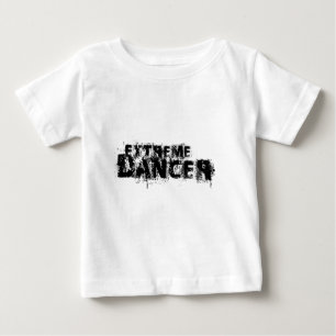 T-shirt Pour Bébé Danseuse extrême noir