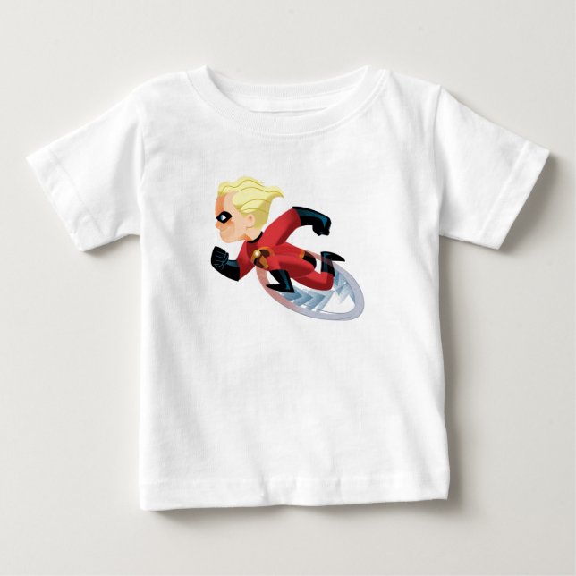 T-shirt Pour Bébé Dash incroyable exécution Disney (Devant)