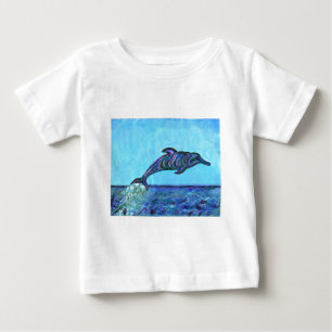 T-shirt Pour Bébé Dauphin