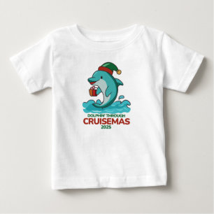 T-shirt Pour Bébé Dauphin à travers Cruisemas 2025